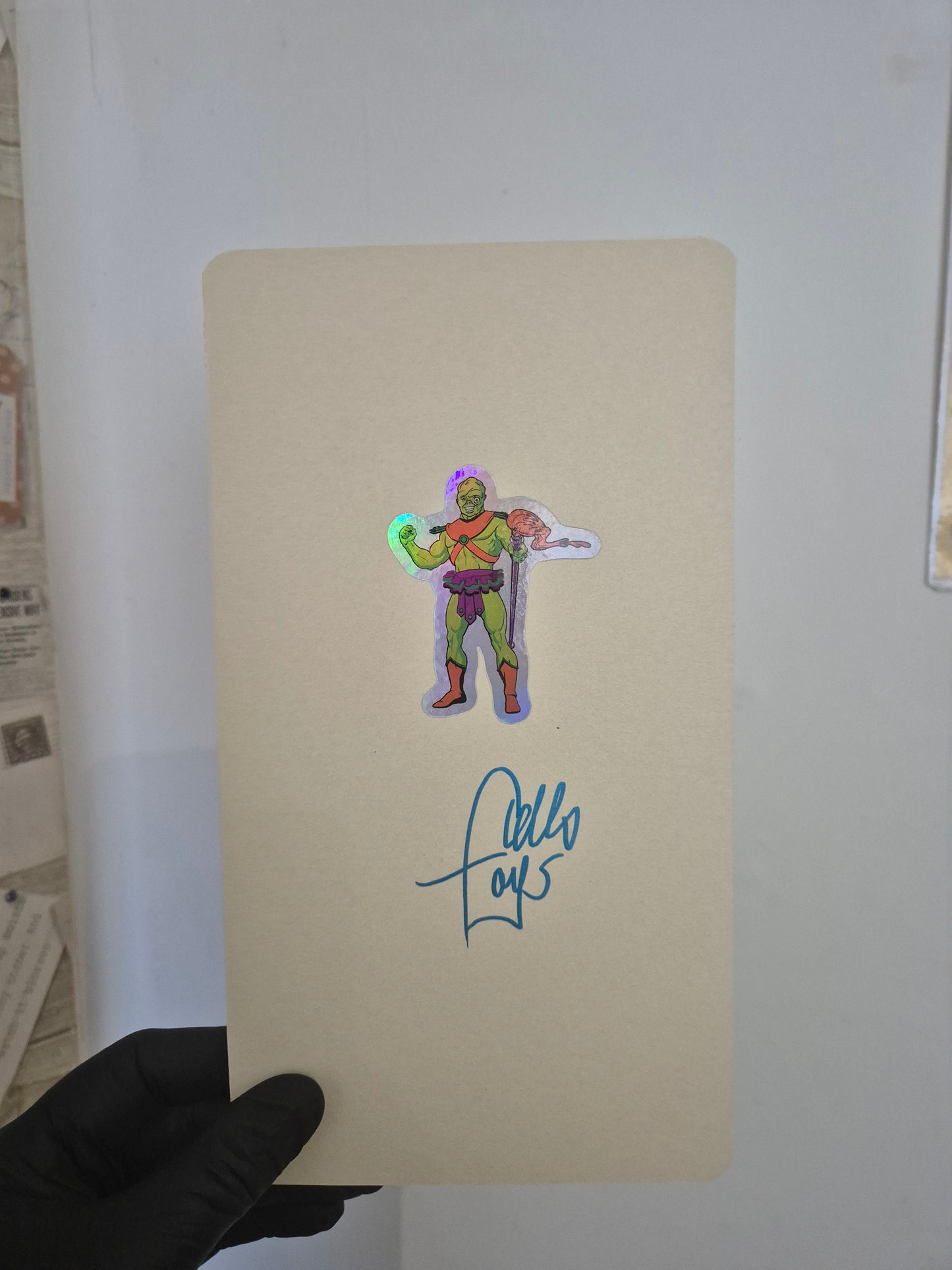 Toxic Skeletor 2.0 Glow in the dark figure #2
