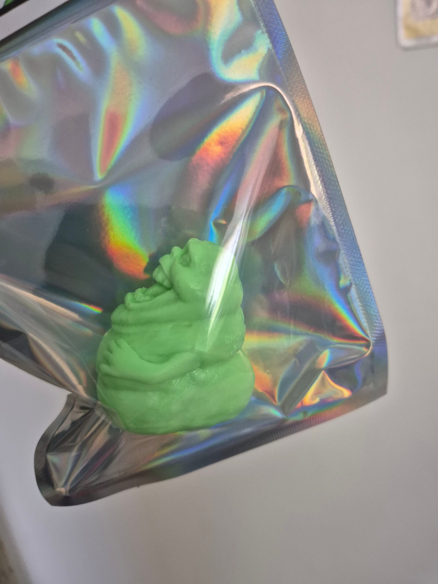 Glow in the dark Slimer figure