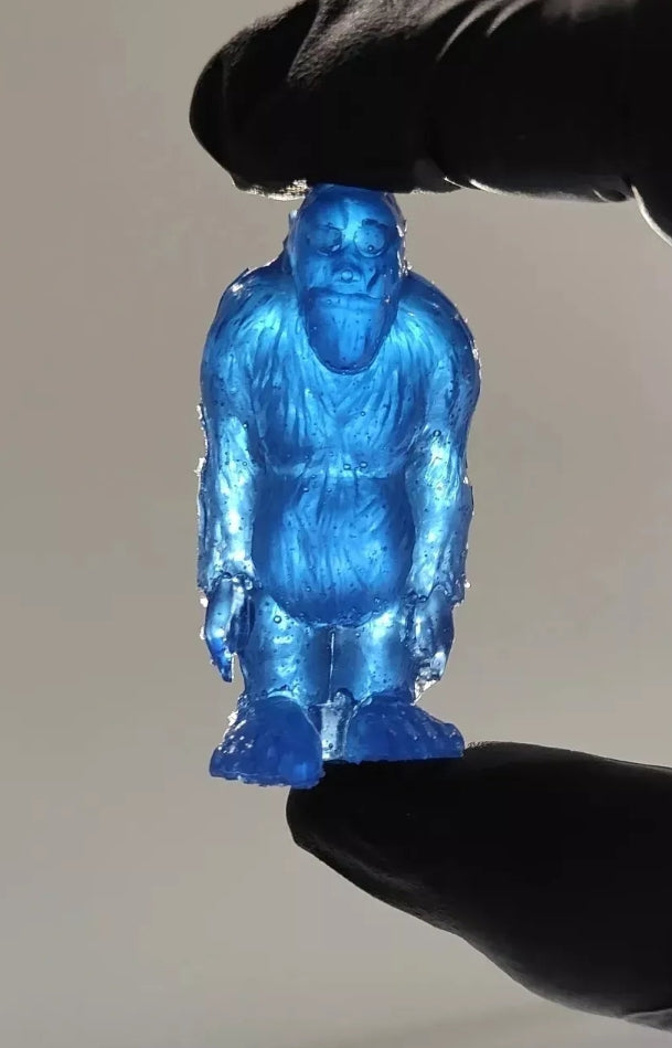 Bigfoot Bootleg translucent Resin action Figure by Flellotoys