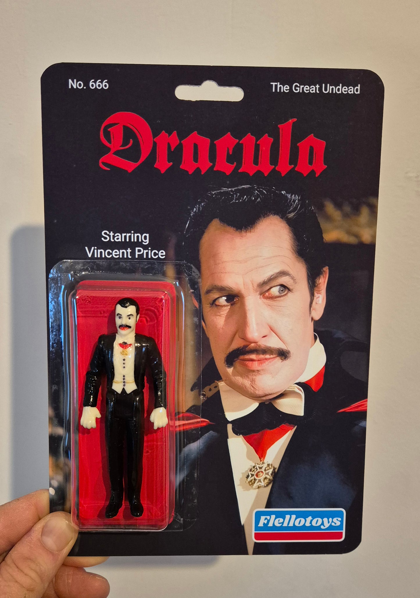 Vintage Price as Dracula bootleg action figure