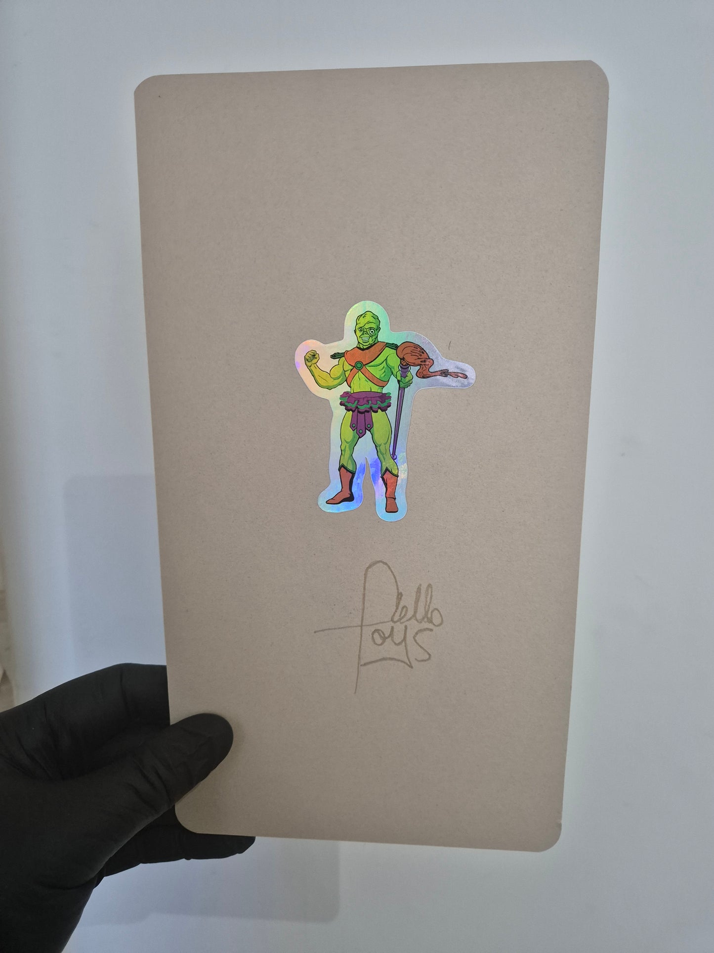 Toxic Skeletor 2.0 Glow in the dark figure #1