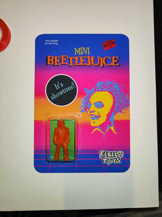 Mini beetlejuice bootleg resin figure