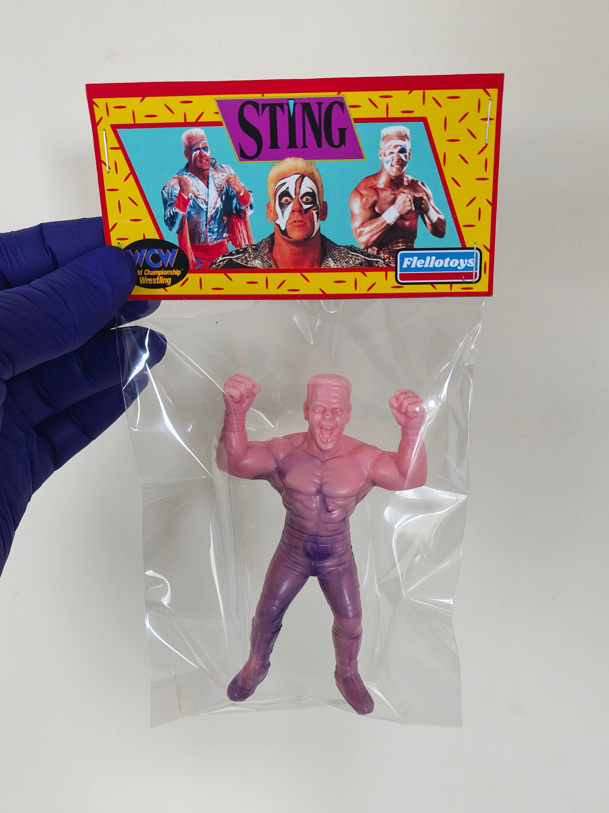 Sting wcw bootleg resin figure #1